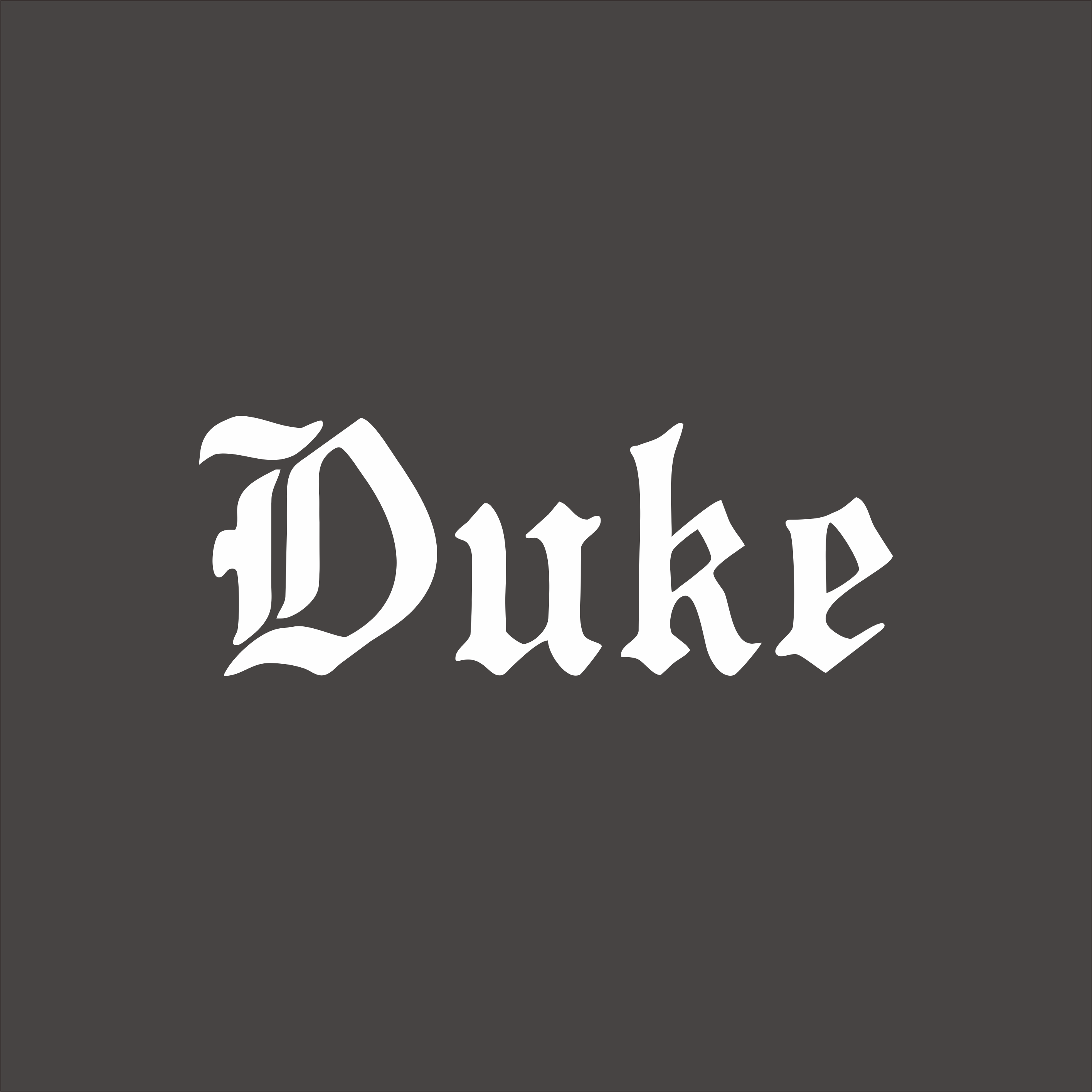 White Duke Blue Devils 1978-Pres Wordmark Logo v3 diy iron on heat transfer...